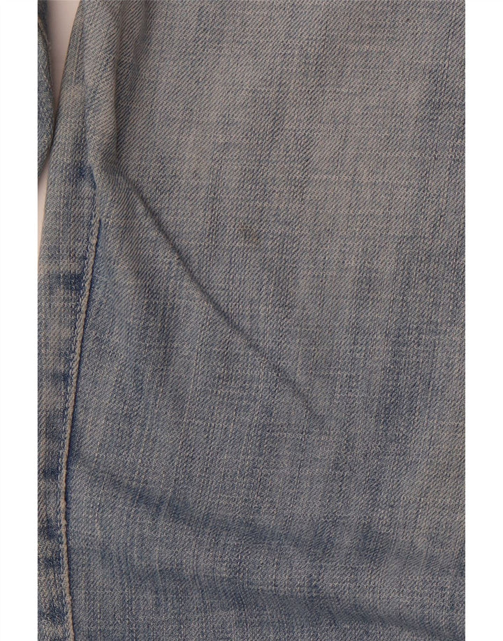 ARMANI Jean Bootcut Femme W30 L31 Bleu Coton