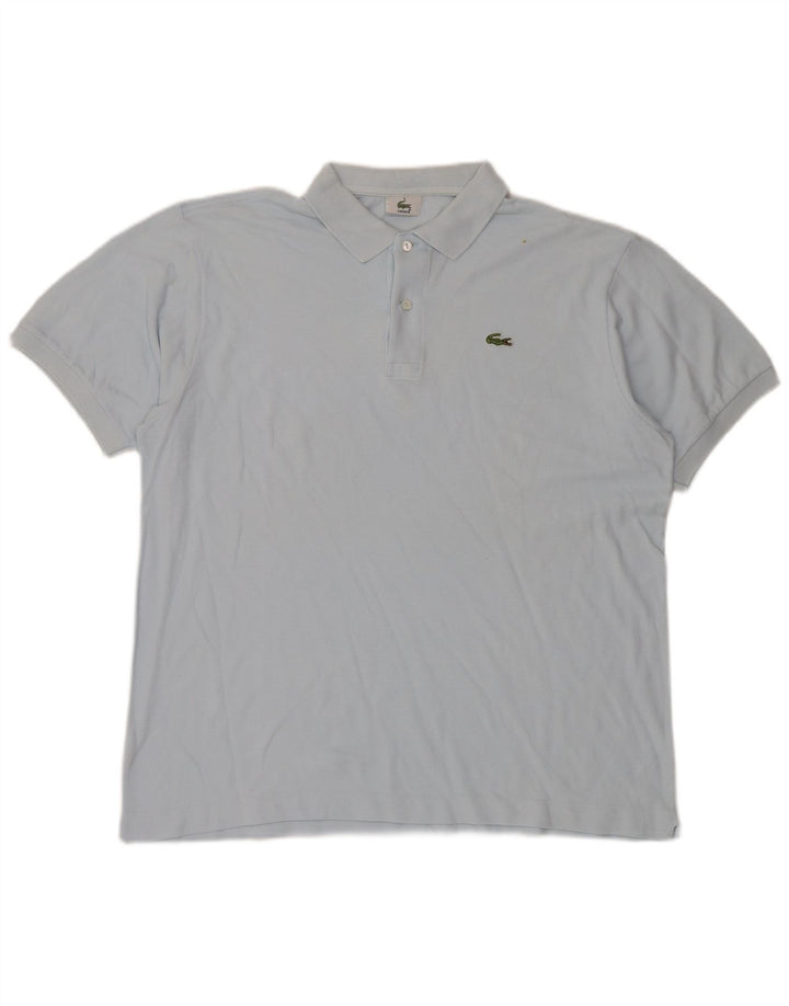 Lacoste Polo Homme Taille 6 XL Bleu Coton