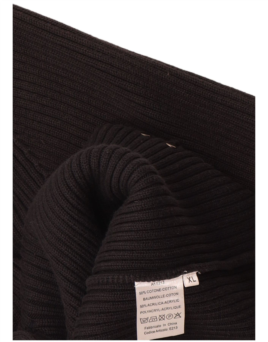 ELLESSE Pull Cardigan Homme XL Noir Coton