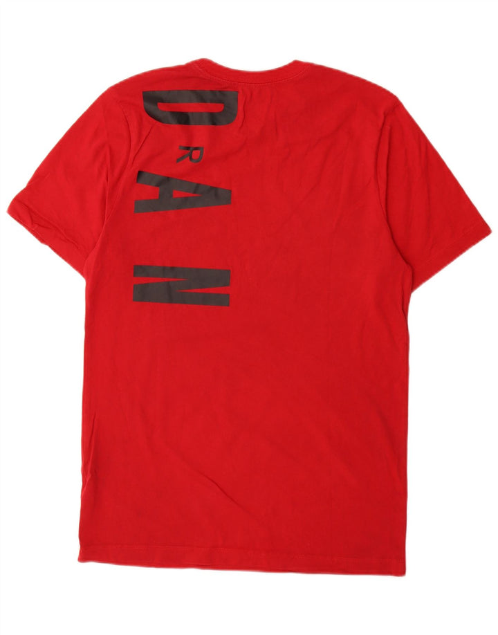 Jordan T-shirt graphique pour homme en coton rouge Taille S