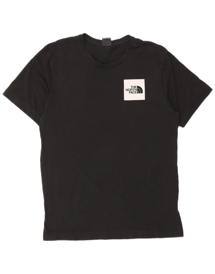 The North Face T-shirt graphique pour homme en coton noir moyen