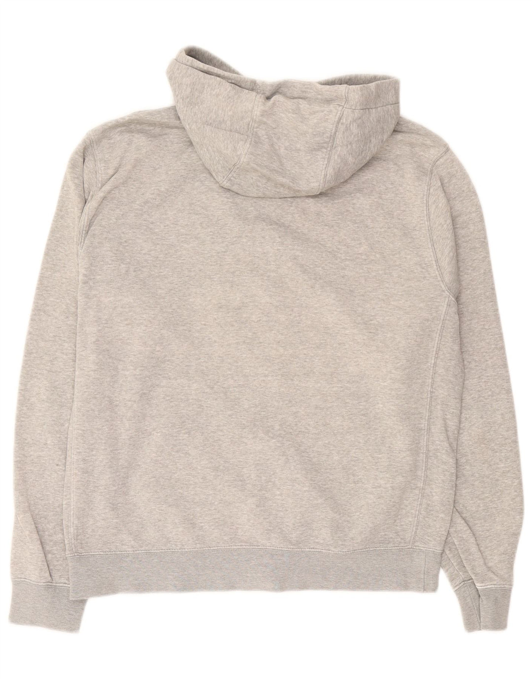 Nike Sweat à capuche zippé en coton moucheté gris moyen pour homme