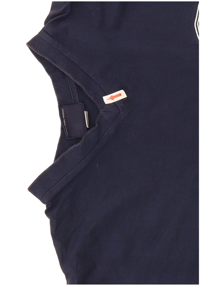 Umbro T-Shirt Homme Bleu Marine Moyen Coton