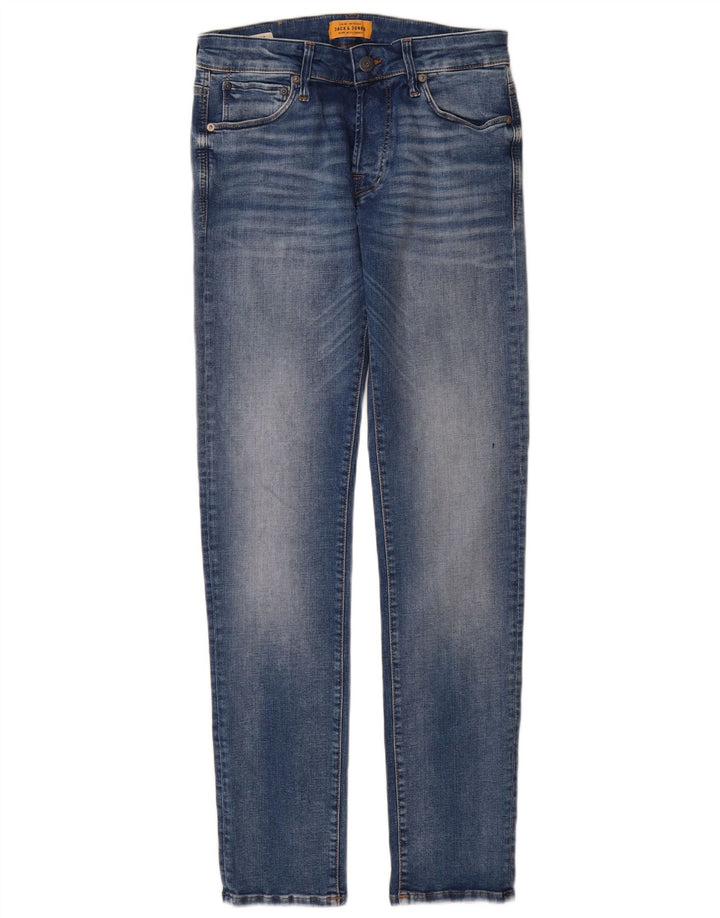 Jack & Jones Jean Slim Homme W28 L32 Bleu Coton