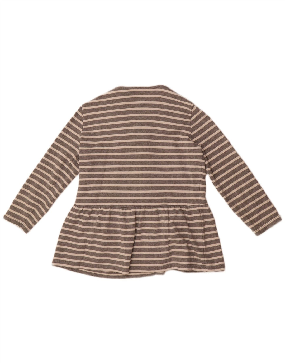Sun68 Chemisier pour femme UK 10 Petit coton rayé gris