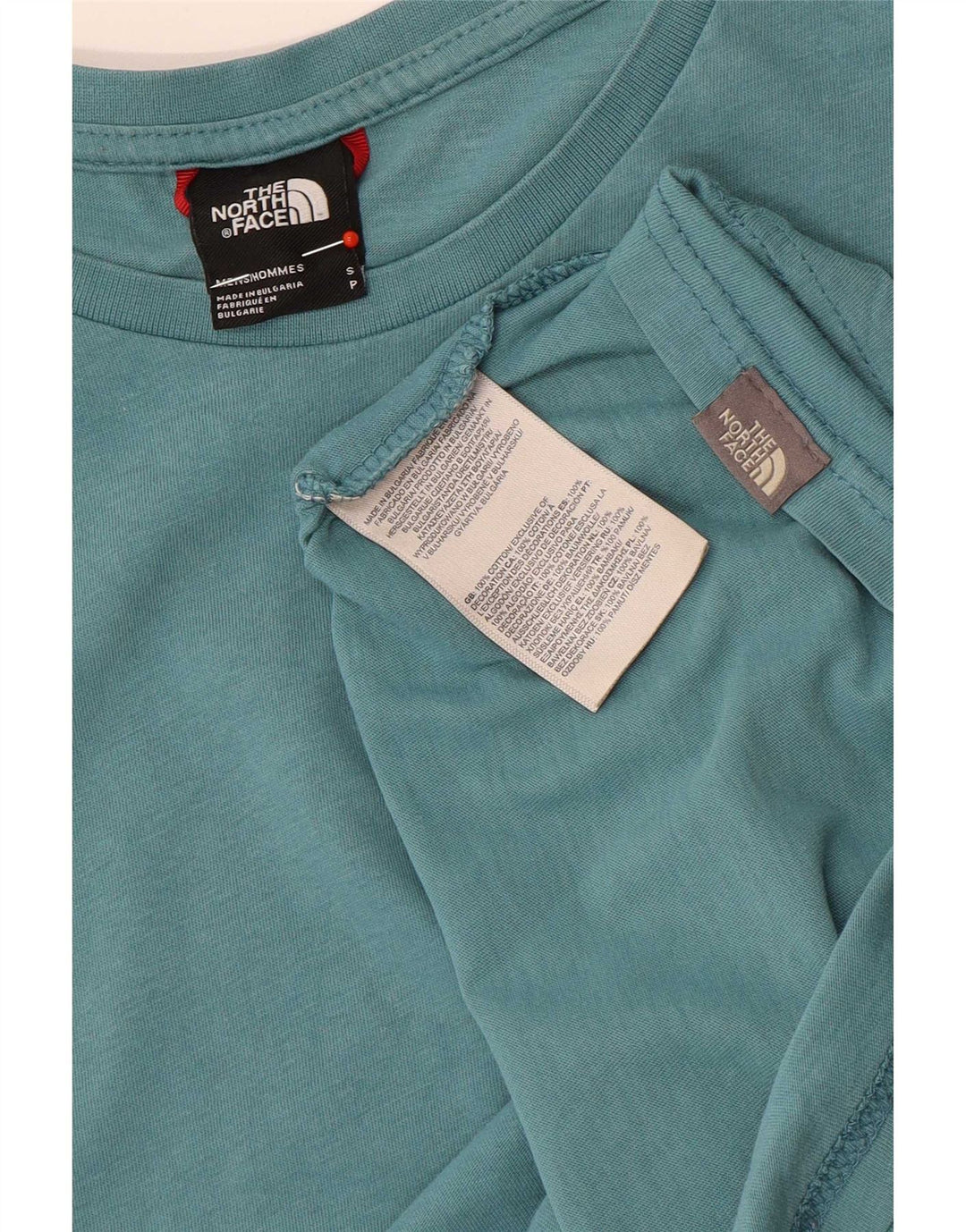 The North Face T-Shirt Homme Haut Petit Bleu Coton