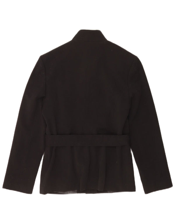 Veste Blazer Femme Vintage IT 42 Polyester Noir Moyen
