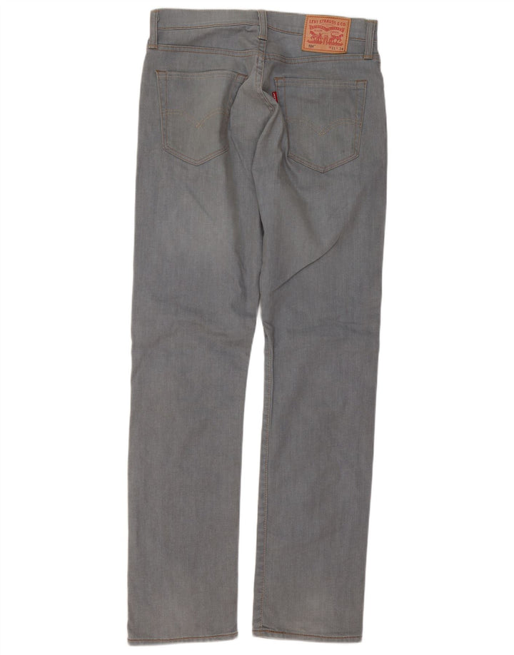 Levi's Jean Droit 504 Homme W31 L34 Gris Coton