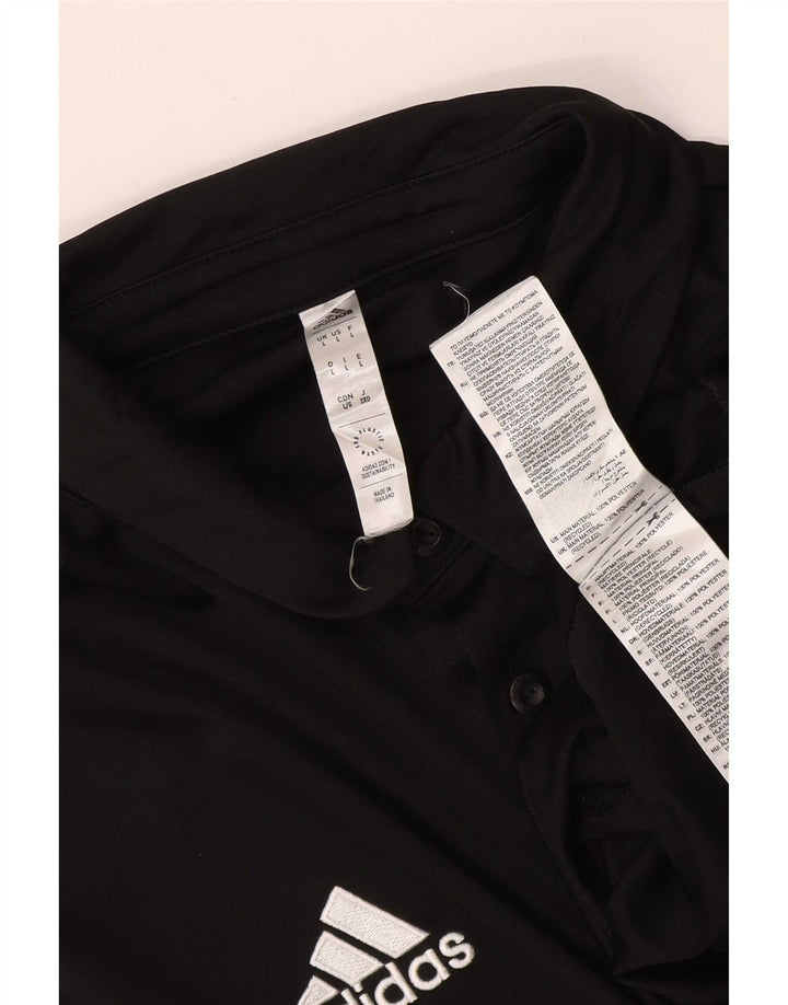 Adidas Homme Aeroready Polo Grand Noir Polyester
