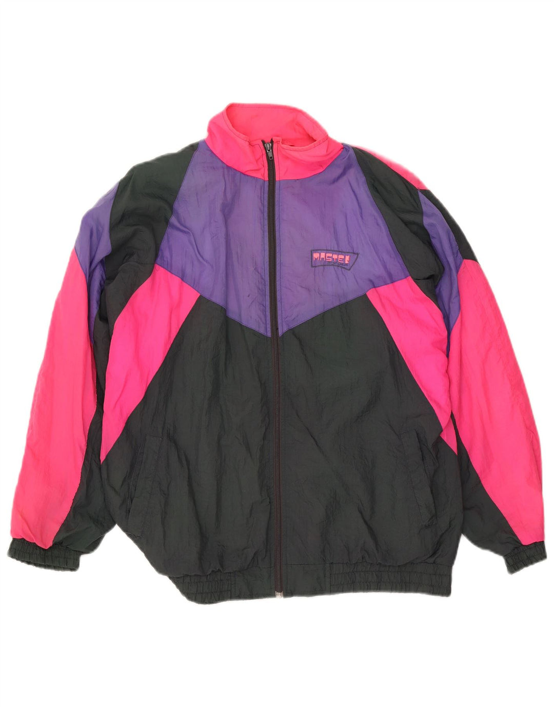 Master Veste de Survêtement Homme Medium Multicolore Colourblock Polyamide