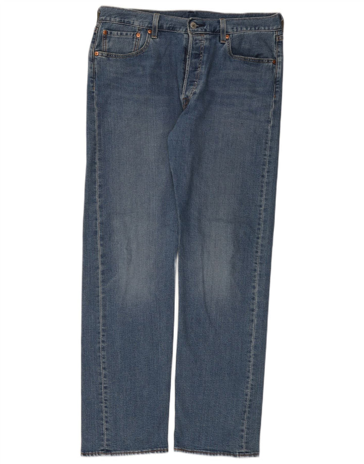 Levi's Jean Droit 501 Homme Bleu W33 L32 Coton