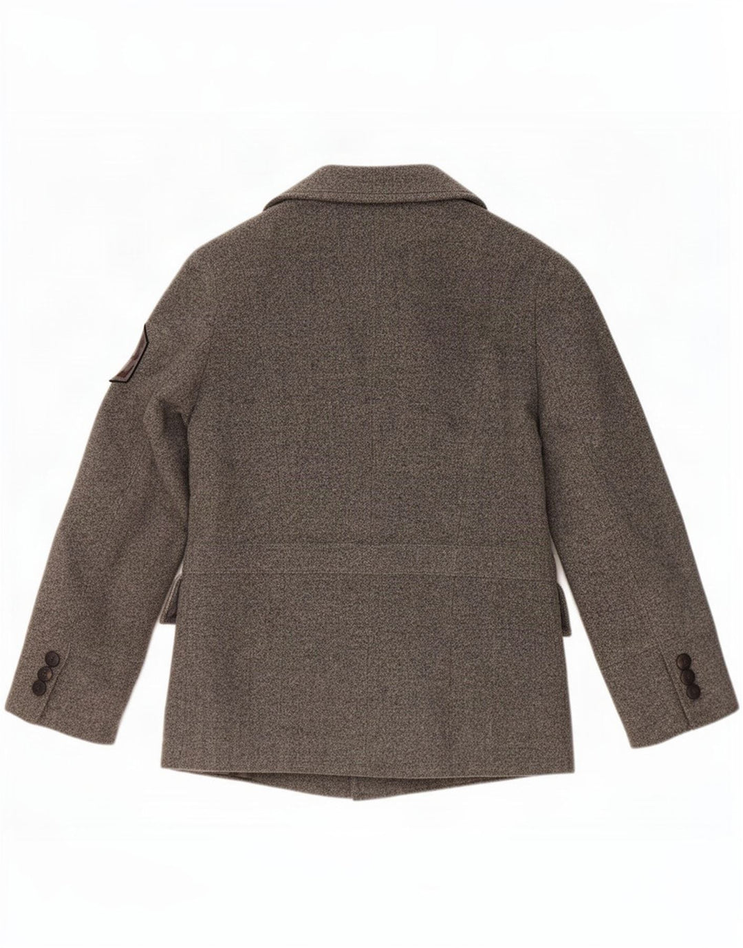 Zara Caban Homme UK 40 Grande Laine Grise