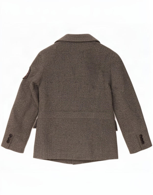 Zara Caban Homme UK 40 Grande Laine Grise