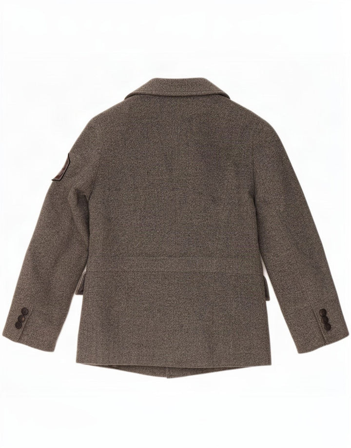 Zara Caban Homme UK 40 Grande Laine Grise