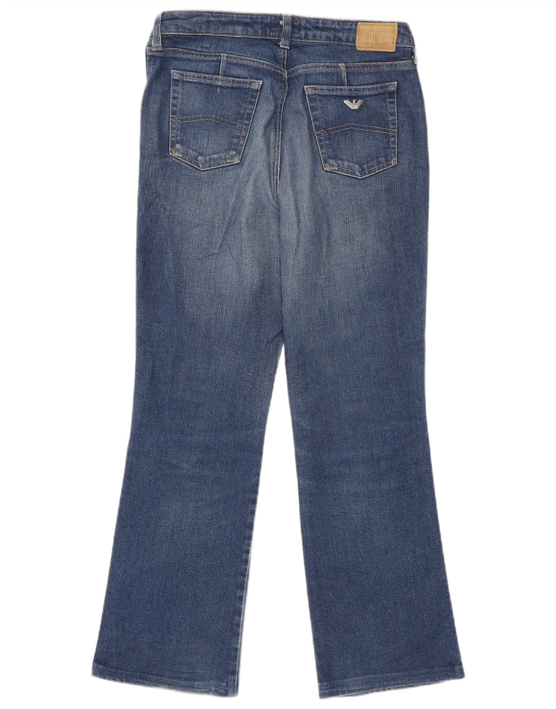 Armani Jeans Bootcut Femme W30 L28 Bleu Coton