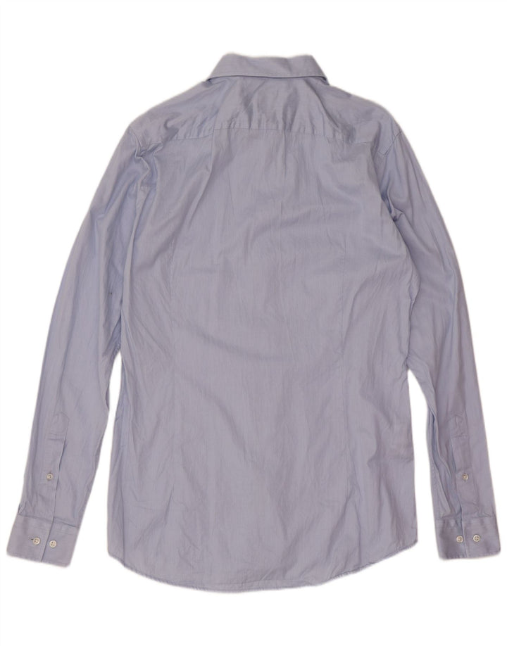Hugo Boss Chemise Slim Fit Homme Taille 38 15 Coton Bleu Moyen