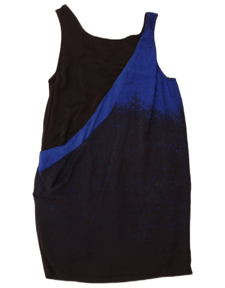 Guess Robe droite sans manches pour femme UK 6 XS Noir Polyester