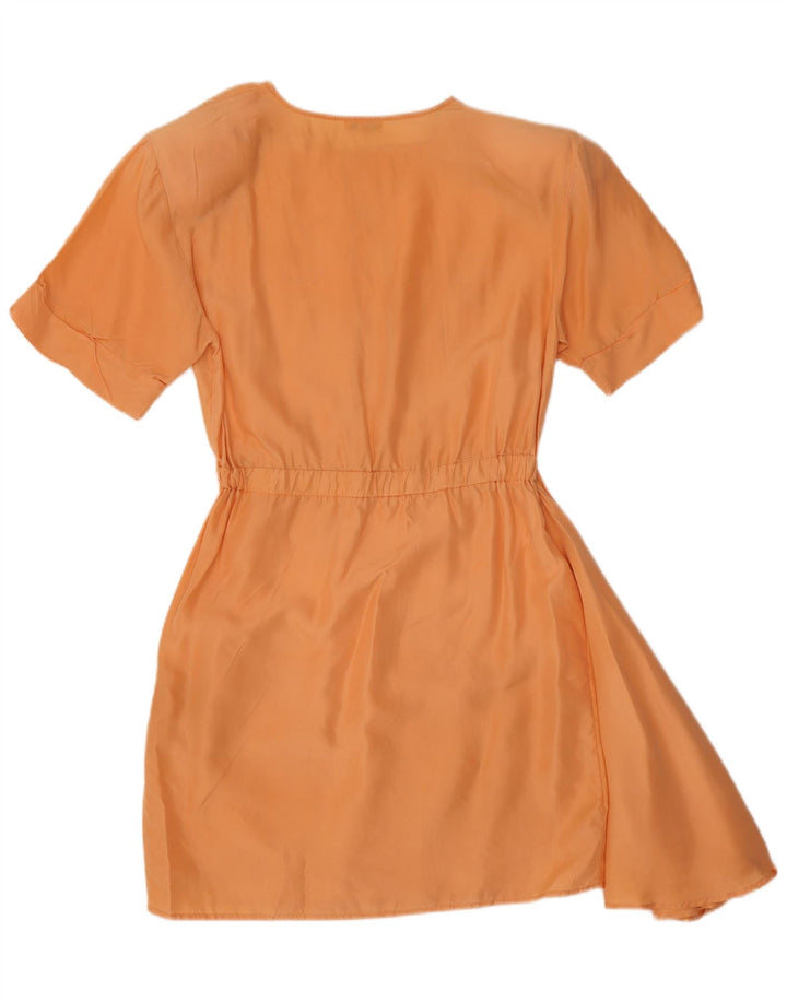 Balloon Robe Asymétrique Femme EU 38 Soie Orange Moyen