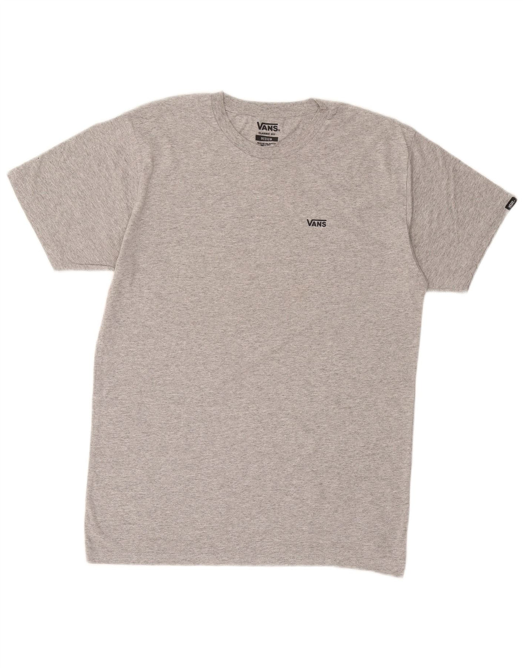 VANS T-shirt coupe classique pour homme en coton gris moyen