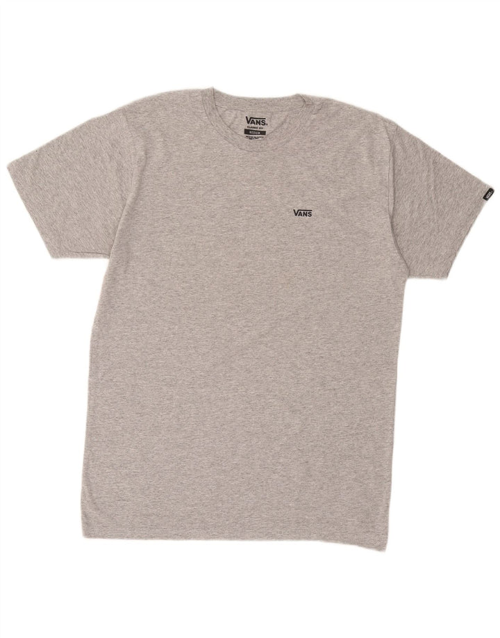 VANS T-shirt coupe classique pour homme en coton gris moyen