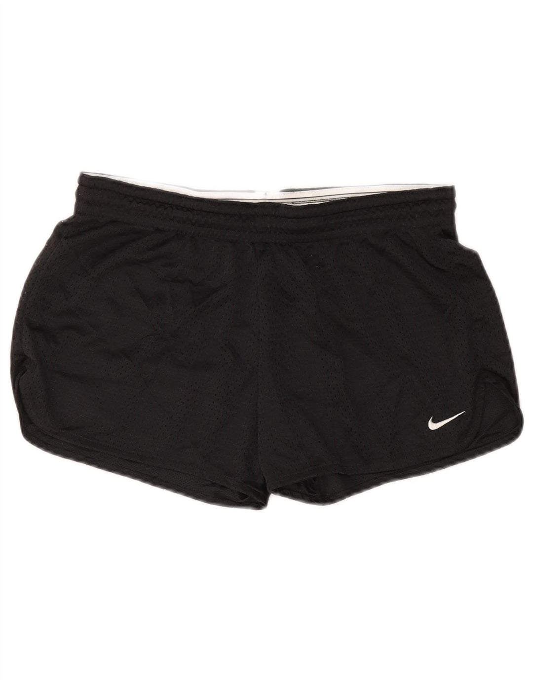 NIKE Short de sport pour femme UK 10 Petit Noir Polyester