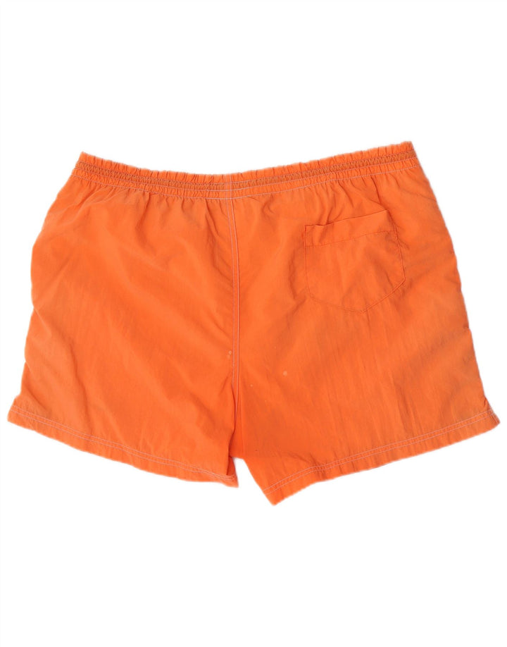 Champion Short de Bain Graphique Homme 2XL Orange Colorblock Polyamide