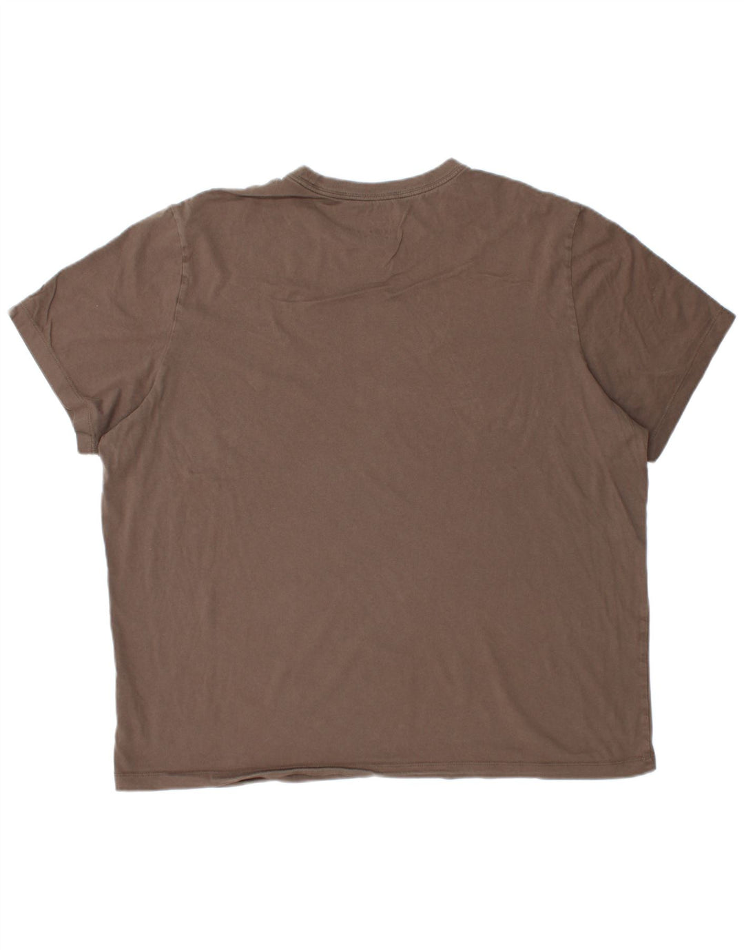 NIKE T-Shirt Homme Top 2XL Marron Coton