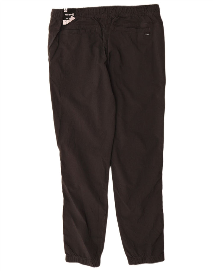 Hurley Pantalon Chino Joggers Femme Moyen W32 L30 Nylon Gris