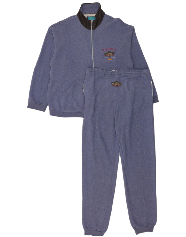 Belfe & Belfe Survêtement complet graphique pour homme IT 50 Large Bleu