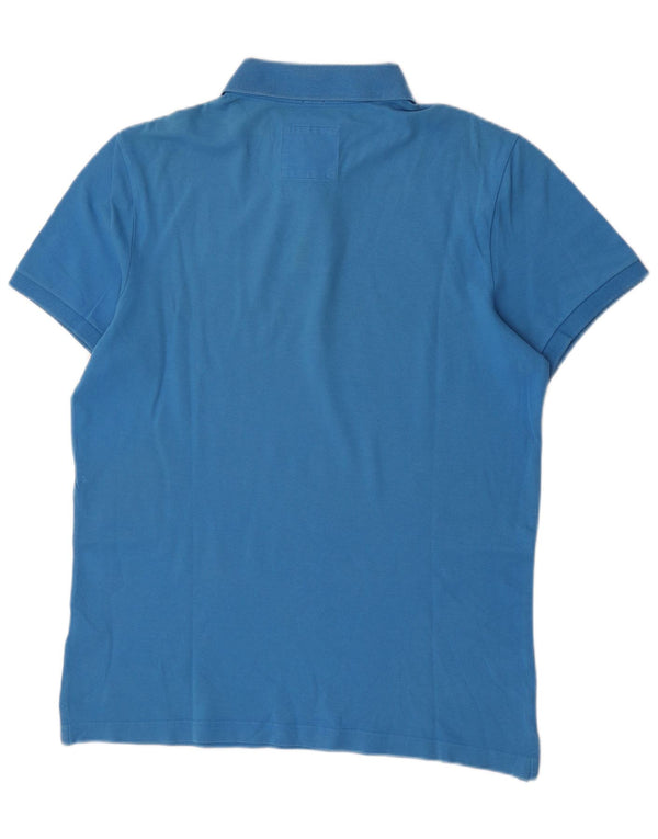 Hollister Polo Homme XL Bleu Coton