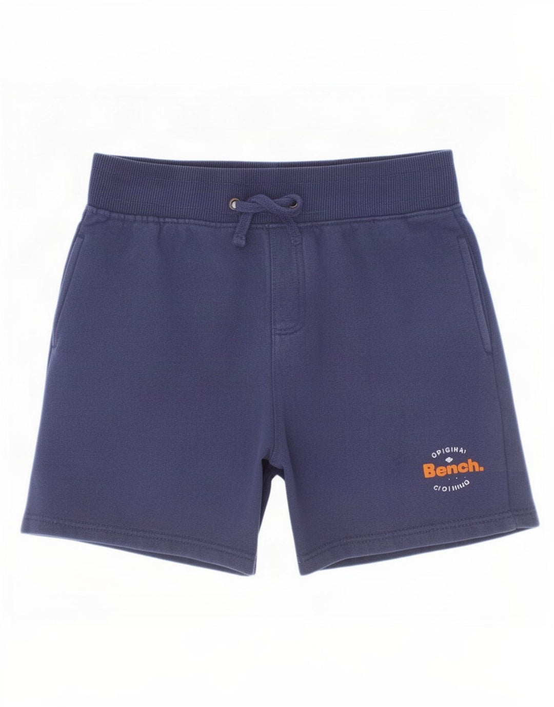 Bench Short de Sport Garçon 9-10 Ans Coton Bleu Marine Moyen
