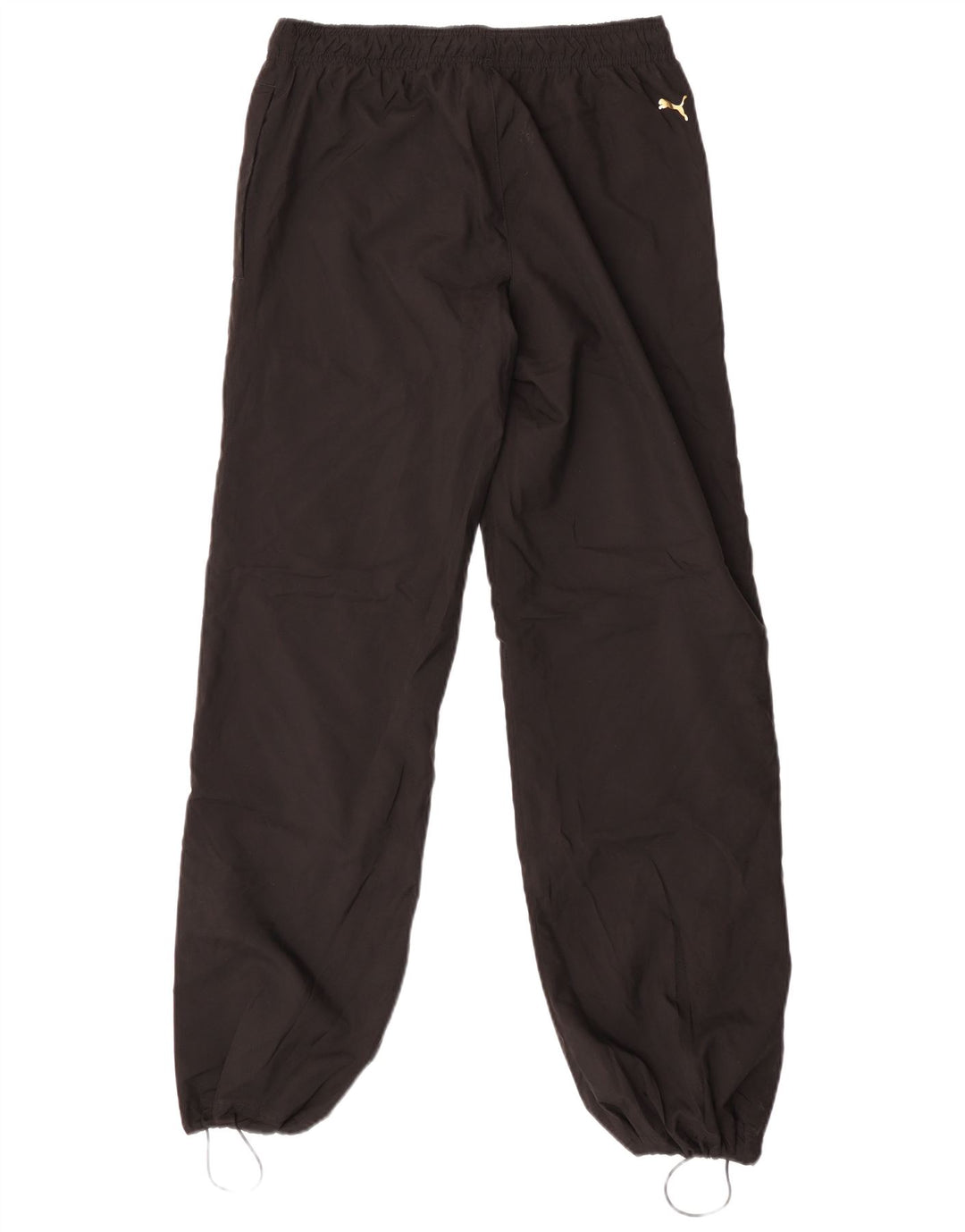 Puma Pantalon de survêtement pour femme Joggers UK 10 Small Noir Polyester
