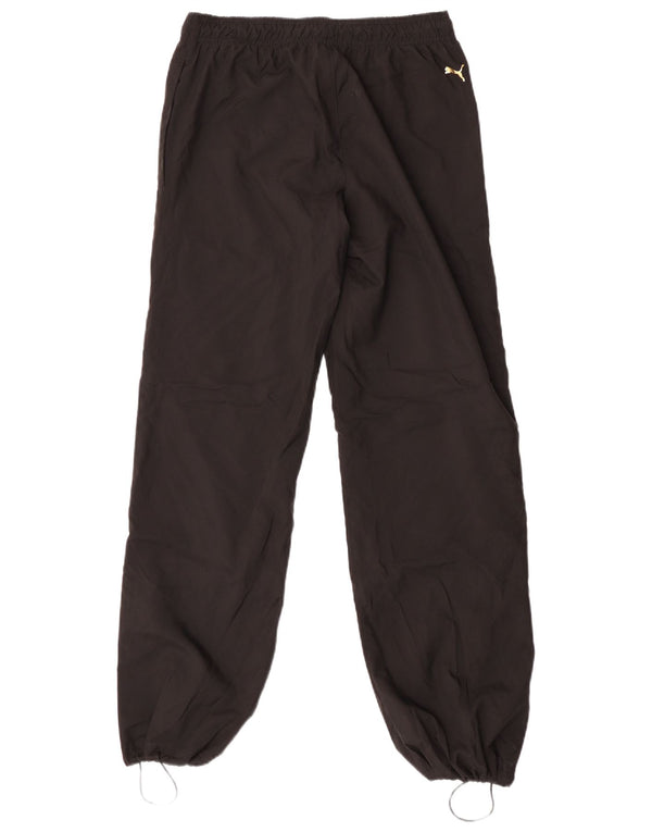 Puma Pantalon de survêtement pour femme Joggers UK 10 Small Noir Polyester