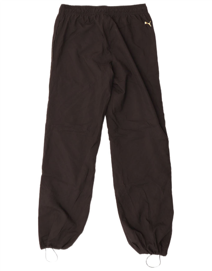 Puma Pantalon de survêtement pour femme Joggers UK 10 Small Noir Polyester