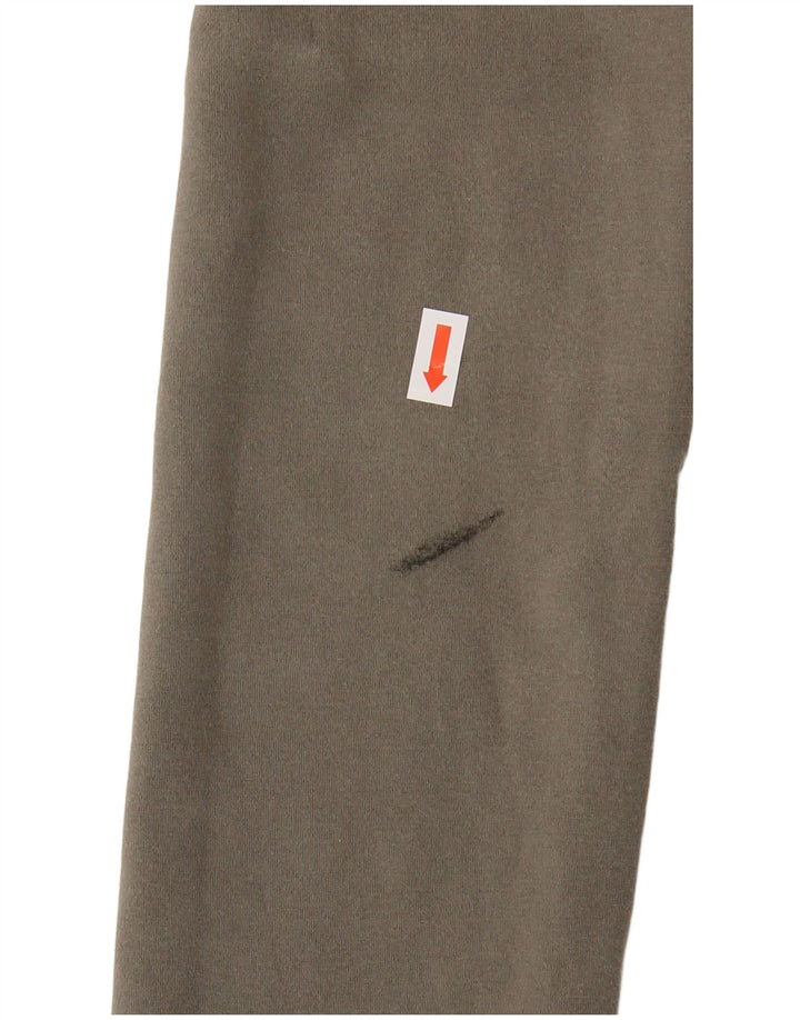 Zara Leggings Femme UK 4 XS Kaki