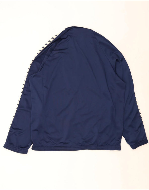 Arena Veste de survêtement graphique pour homme 2XL Bleu marine Colourblock