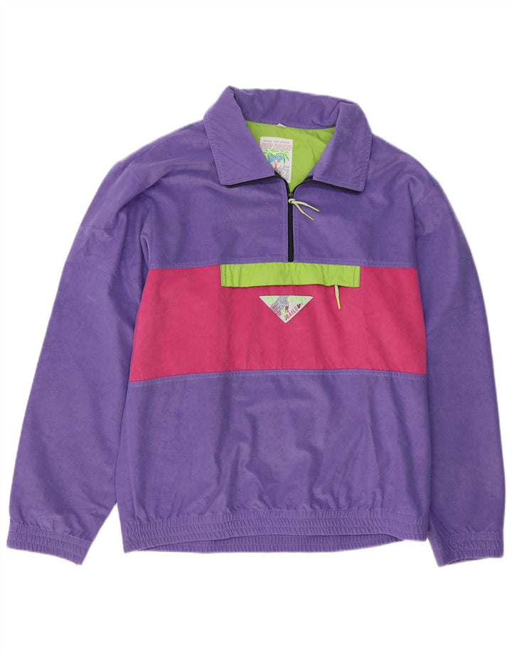 Bailo Haut de survêtement graphique pour femme EU 46 XL Violet Colourblock