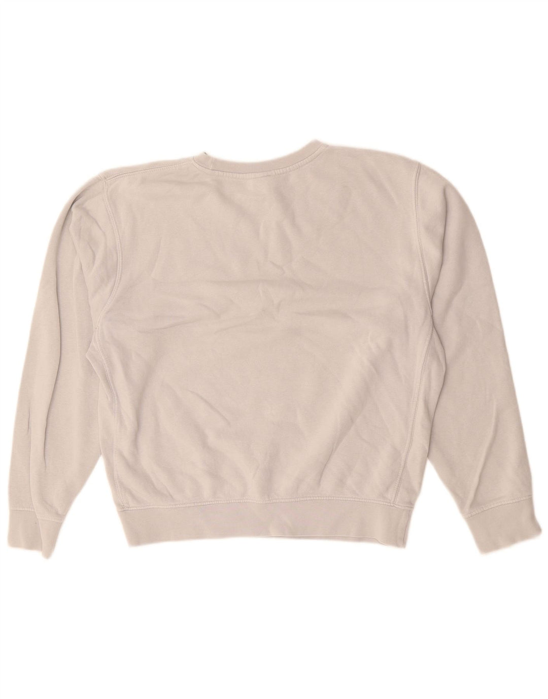 NIKE Sweat-shirt pour femme UK 8 Small Gris Coton