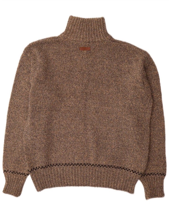 Marlboro Classics Pull col zippé homme laine gris moyen