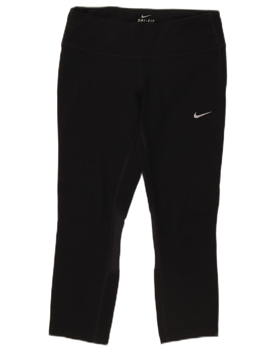 Nike Legging Capri Dri Fit pour femme UK 10 Petit Noir Polyester