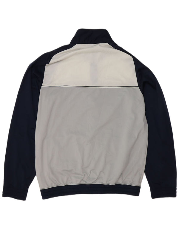 Champion Veste de survêtement pour homme XL Bleu marine Colorblock Polyester