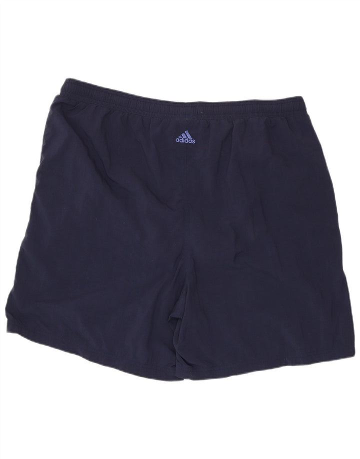 ADIDAS Short de sport pour homme 2XL Bleu marine Polyester