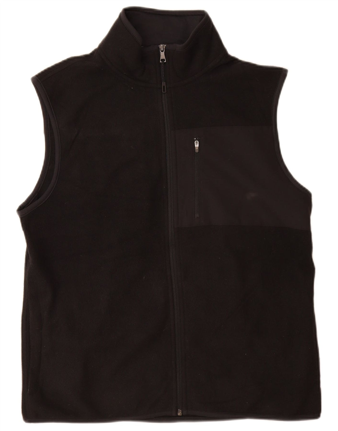 Marks & Spencer Gilet polaire pour homme UK 38 Medium Noir Polyester