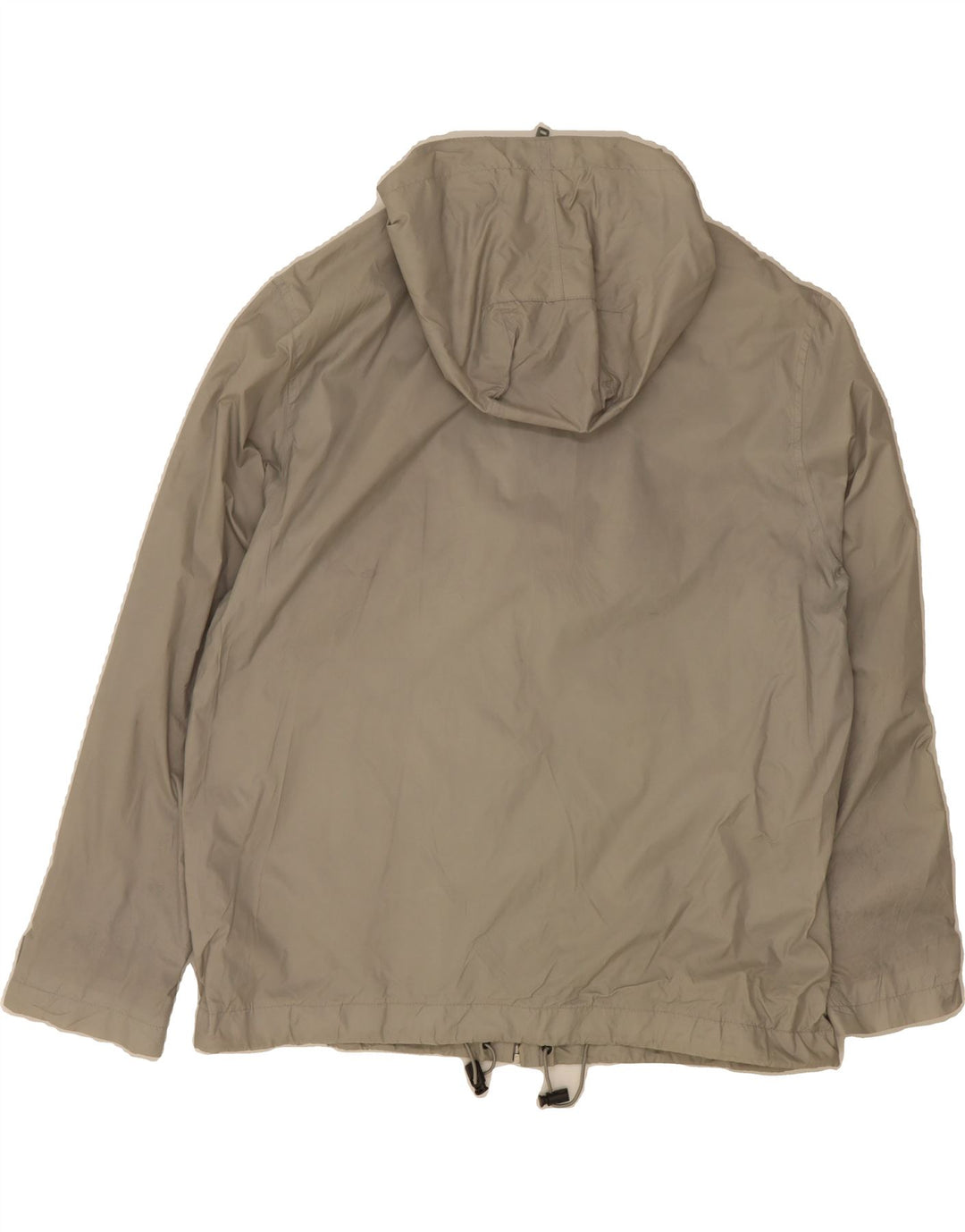 GAS Mens Hooded Bomber Jacket UK 38 Medium Beige Nylon Vintage Gas and Second-Hand Gas from Messina Hembry 