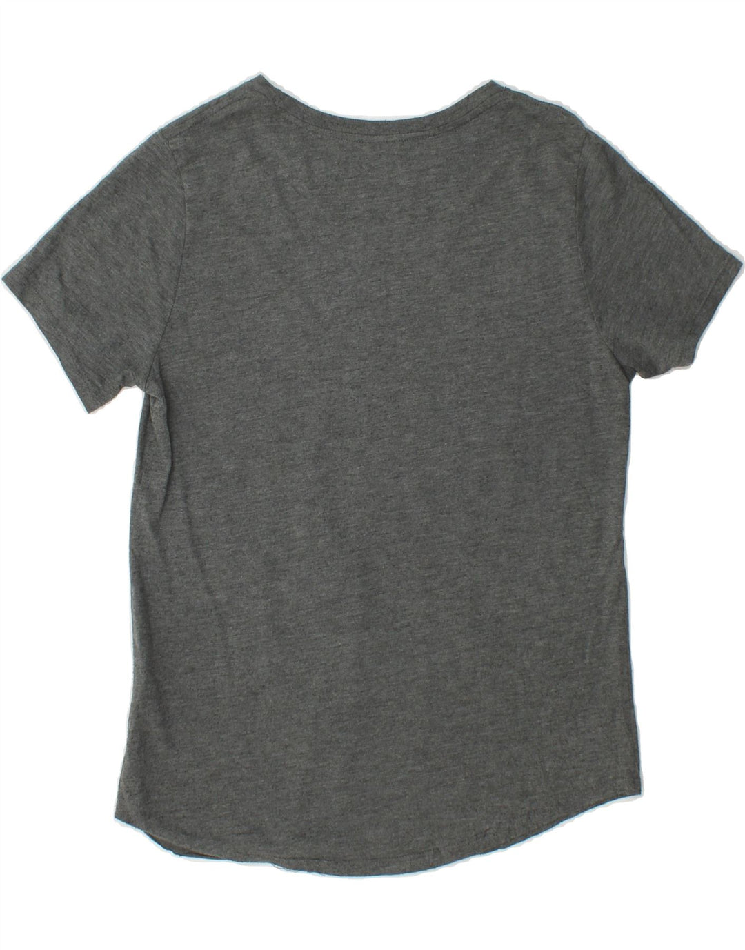 NIKE Womens Athletic Cut Graphic T-Shirt Top UK 10 Small Grey Polyester Vintage Nike and Second-Hand Nike from Messina Hembry 