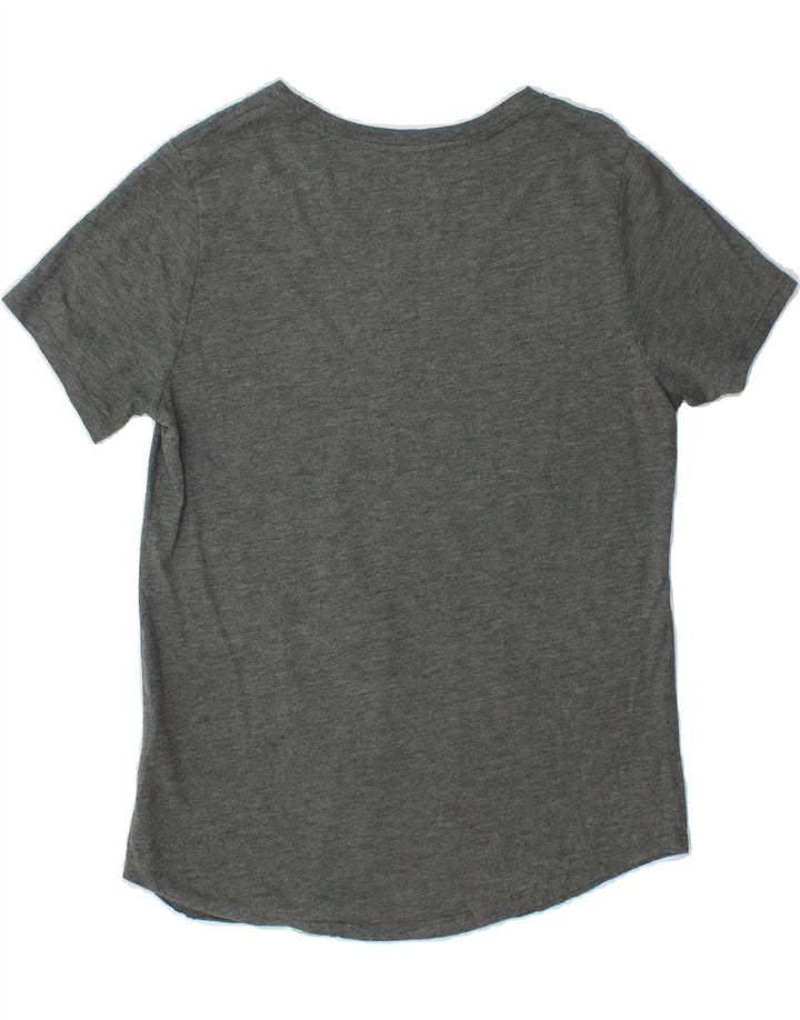 NIKE Womens Athletic Cut Graphic T-Shirt Top UK 10 Small Grey Polyester Vintage Nike and Second-Hand Nike from Messina Hembry 