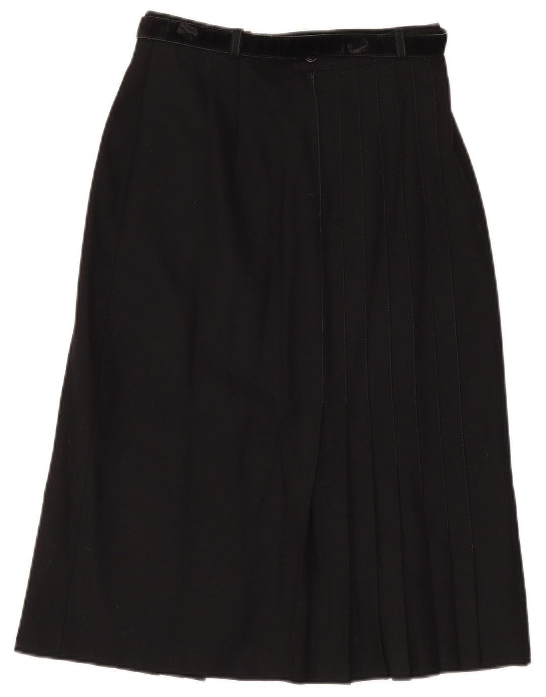 jupe trapèze vintage femme W28 noir moyen