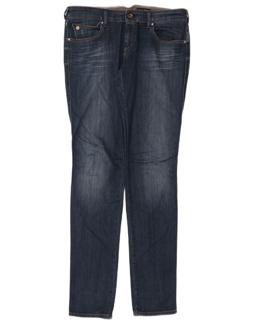 Armani Femme Jean Skinny W30 L34 Bleu Marine