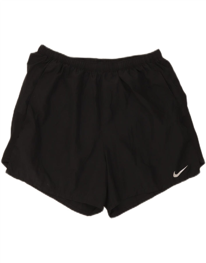 Nike Short de sport Dri Fit pour homme XL Noir Polyester