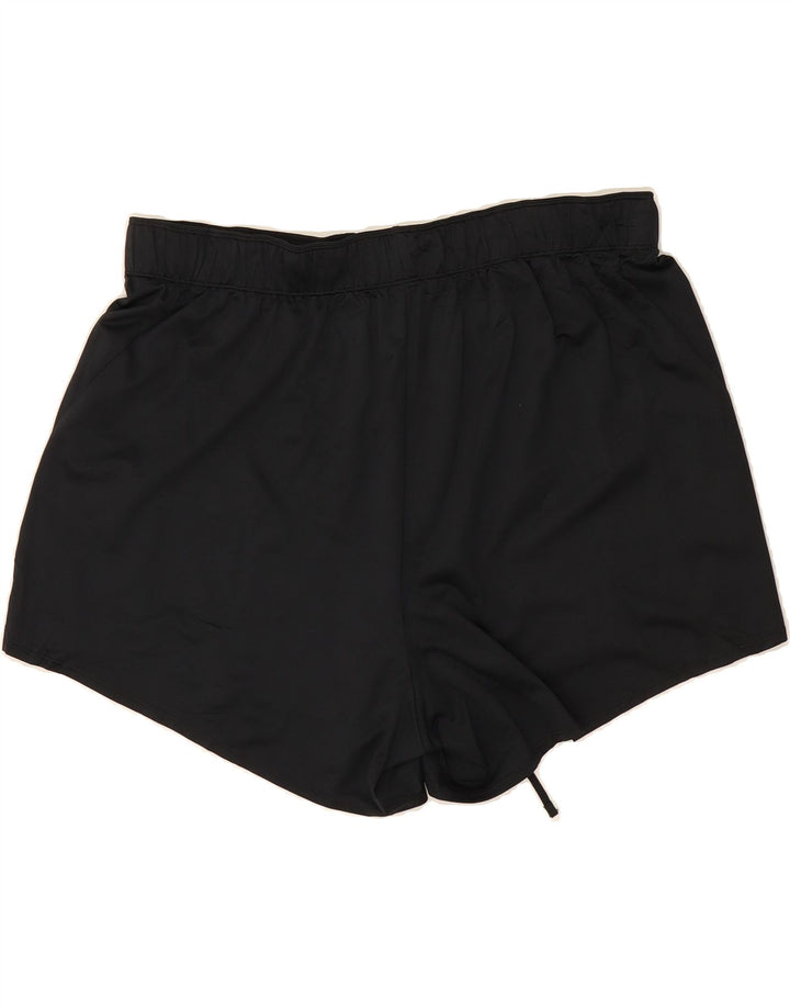 NIKE Womens Sport Shorts UK 18 XL Black Polyester Vintage Nike and Second-Hand Nike from Messina Hembry 